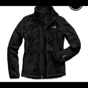 North Face Black Fleece Breast Cancer Awareness
